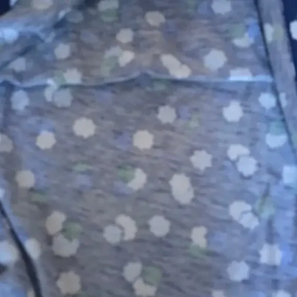 Boden Women's Emory Jersey Dress Blue Green Floral, Size 14R - Picture 6 of 7